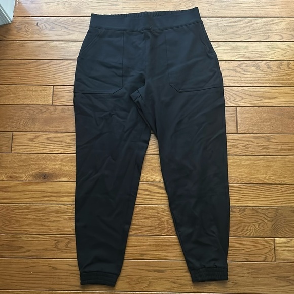 Spanx The Perfect Jogger in Classic Black Knit Ponte Tall 2X - Picture 3 of 3